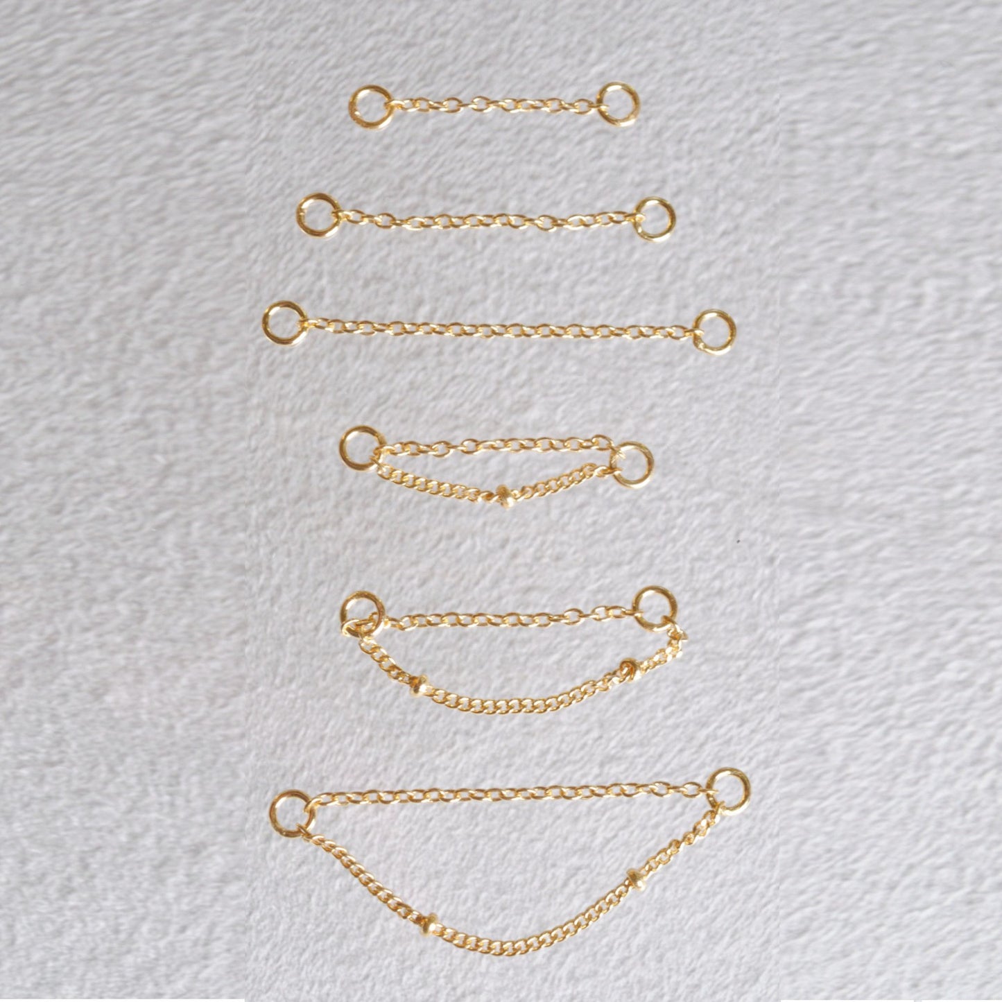 Chaine d'oreille DOUBLE doré