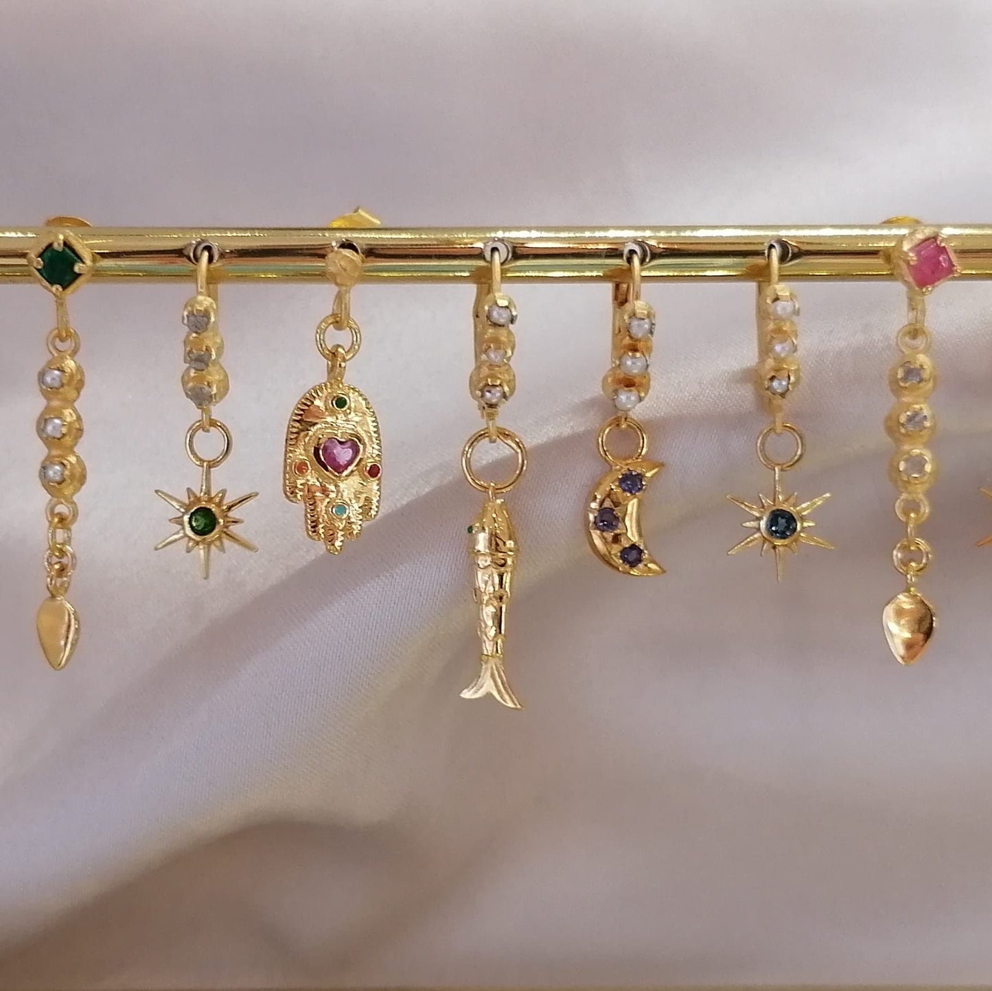 Boucle d'oreille HAMSA