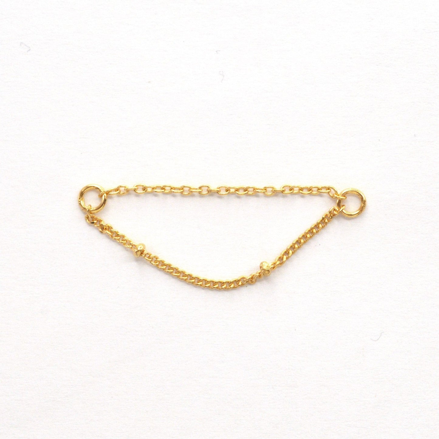 Chaine d'oreille DOUBLE doré