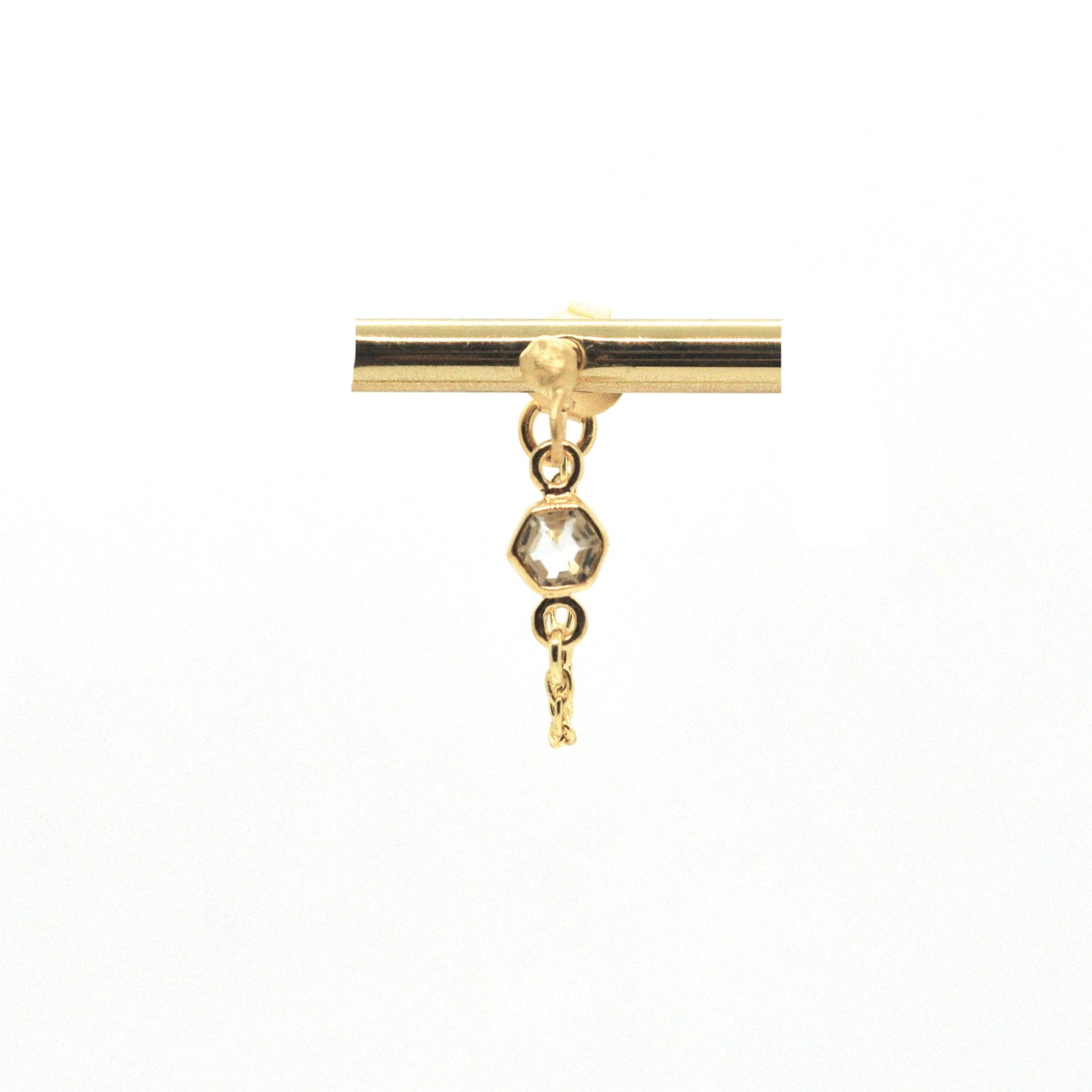 Boucle d'oreille chainette