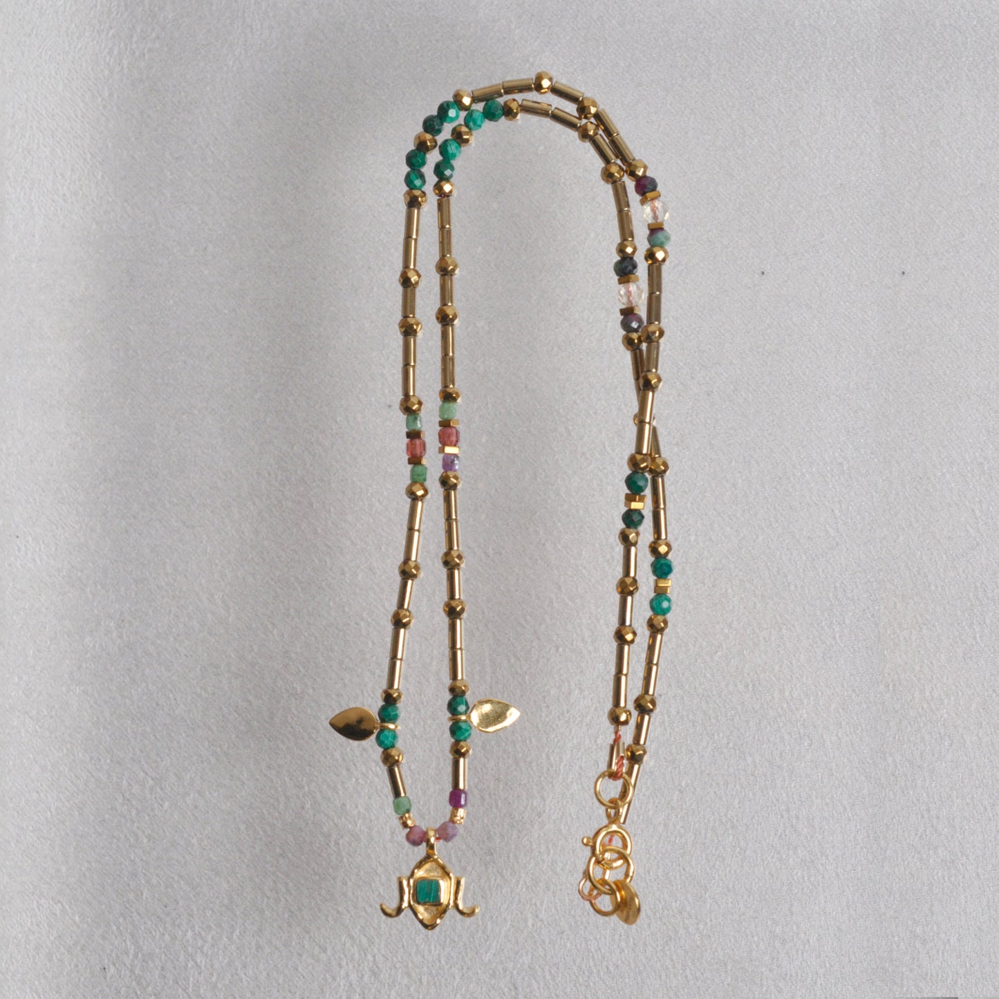 TALISMAN Multi stone necklace Short