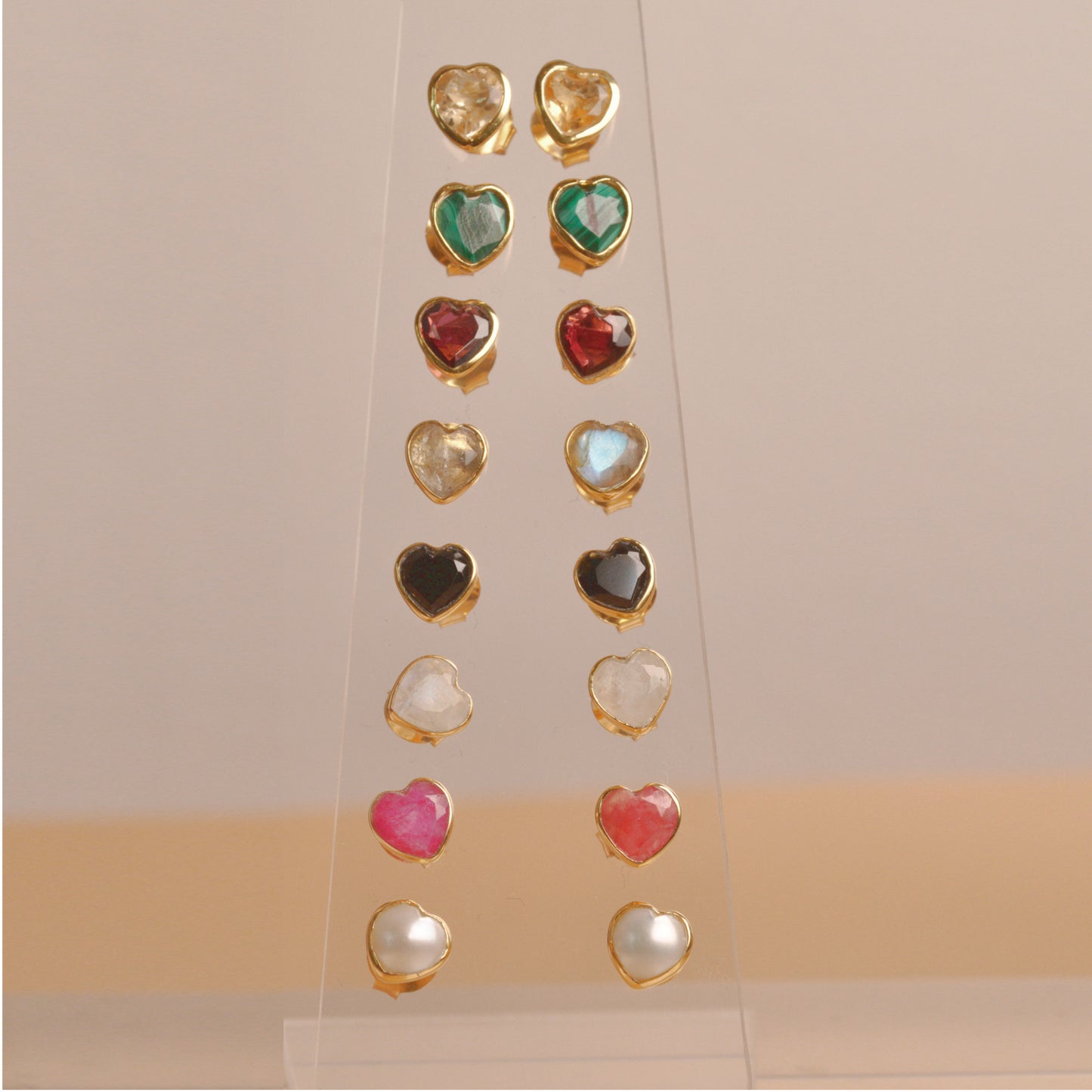 Paire de boucles d'oreilles LOVE