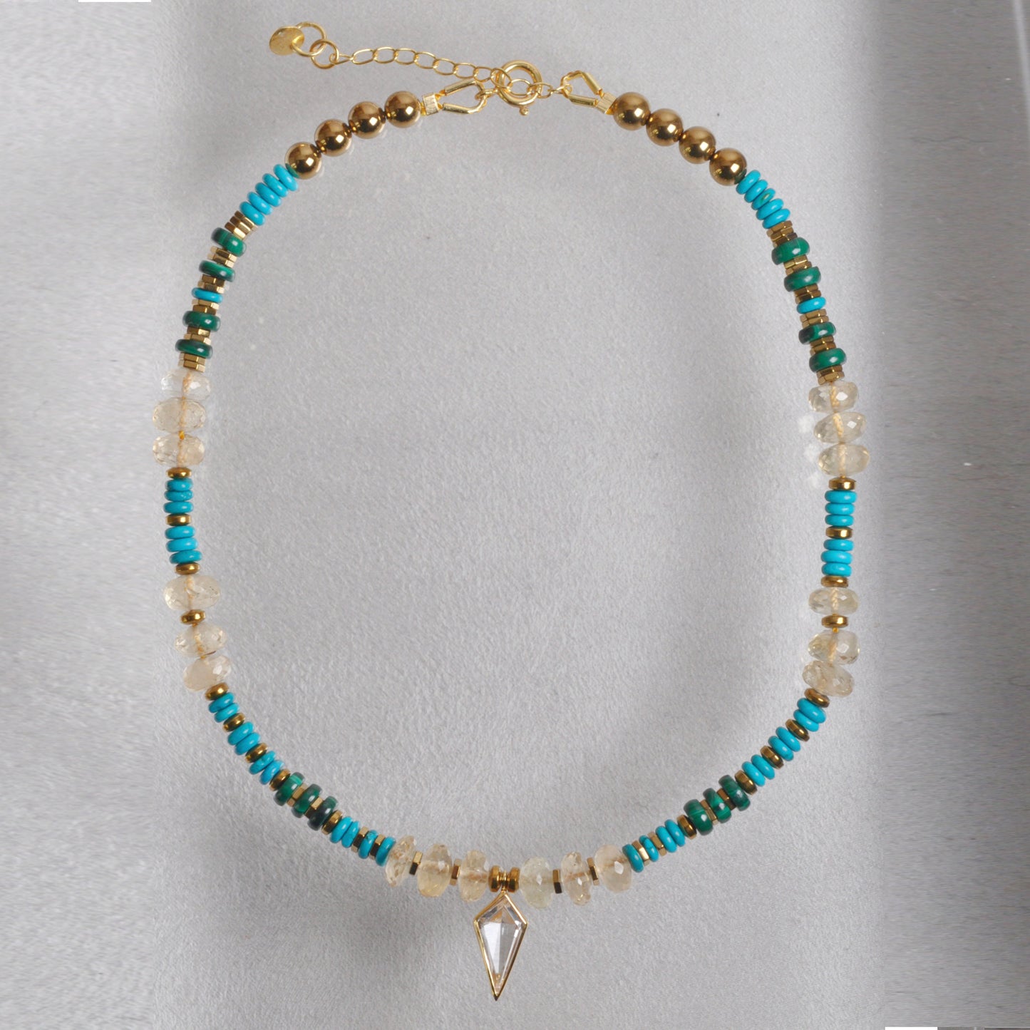Collier CHUNKY Turquoise