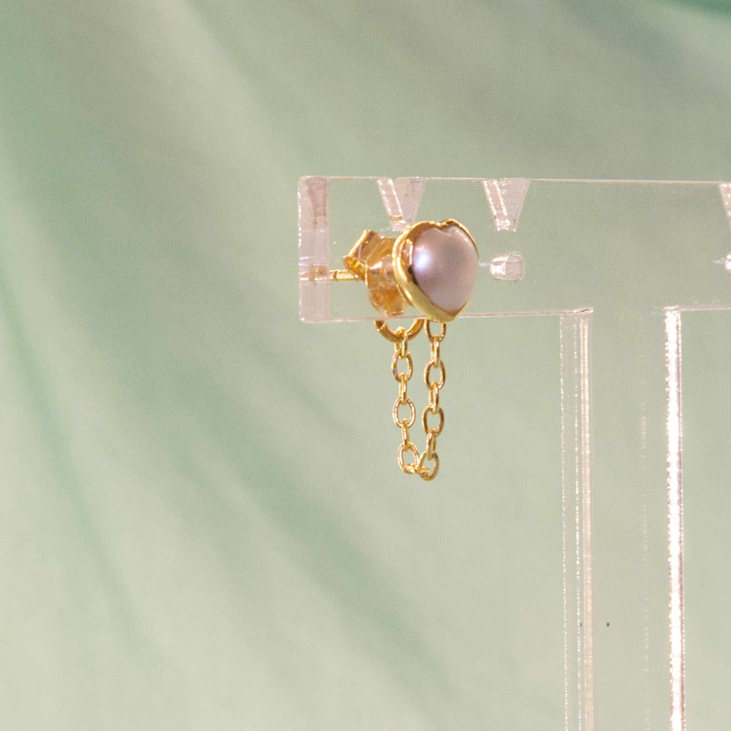 Boucle d'oreille LOVE Unchained Perle d'eau douce