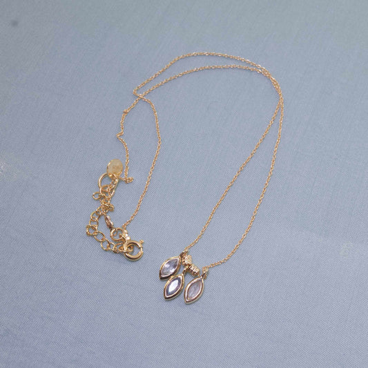 Collier Chocker 3 Drops  GREEN