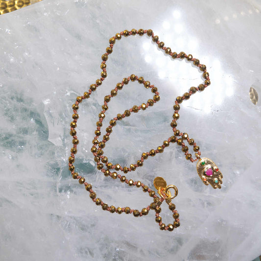 Collier Multi Hématites HAMSA